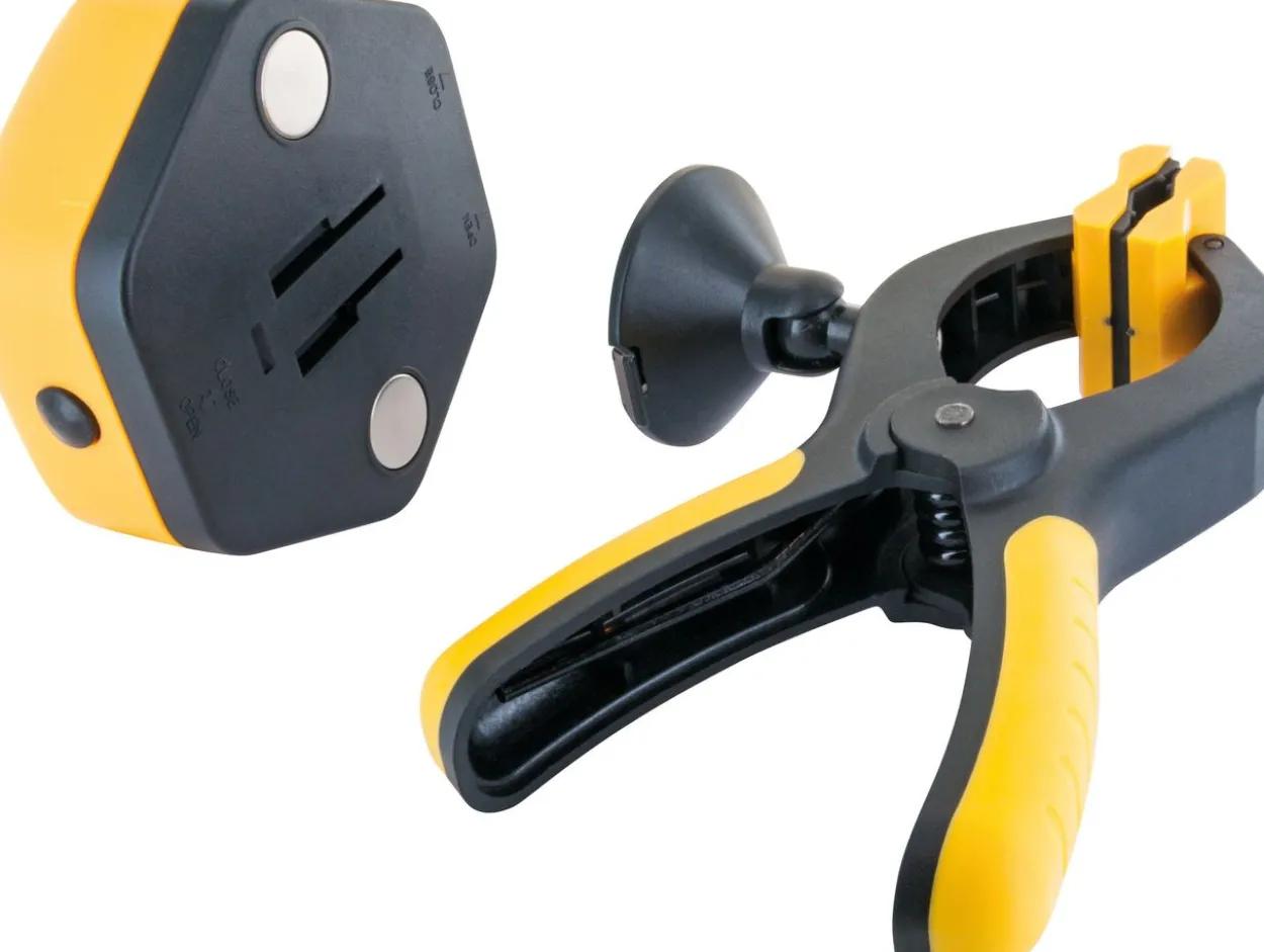 Arbeitsleuchte mit abnehmbarer Klammer