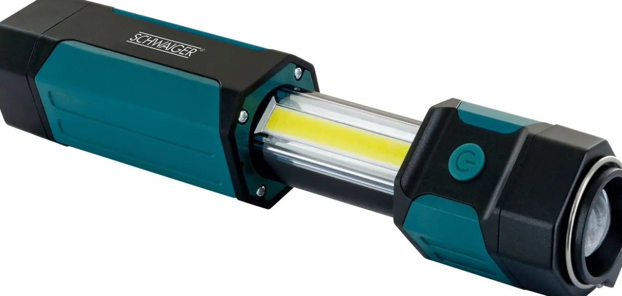 Arbeitsleuchte mit ausziehbarem COB-LED