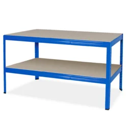 Arbeitstisch mit Fachboden HxBxT 900x1500x600 mm