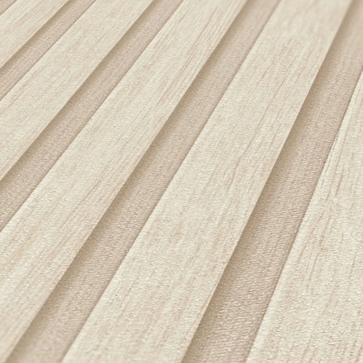 A.S. Création - Tapete Holzpaneele Creme, Beige