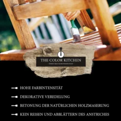 A.S. Création - The Color Kitchen Holzlasur Anthrazitgrau 2,5L