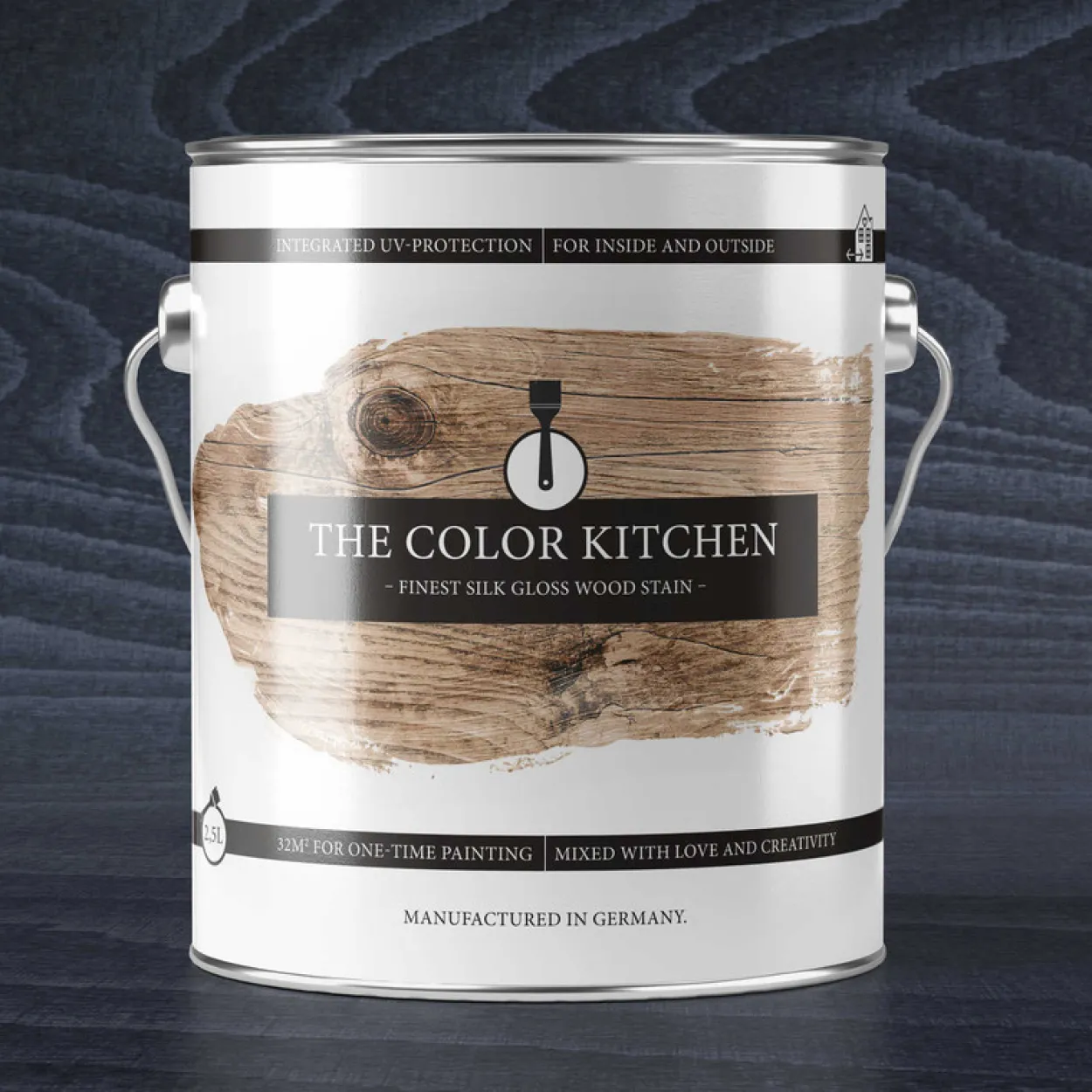 A.S. Création - The Color Kitchen Holzlasur Anthrazitgrau 2,5L