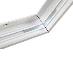 Aufbaurahmen für LED-Panel 120x30 cm, steckbar, weiß