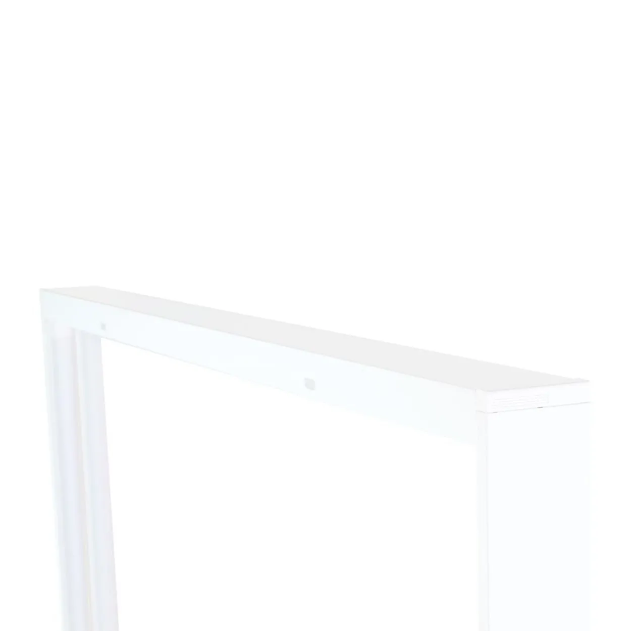 Aufbaurahmen für LED-Panel 62x62 cm, steckbar, weiß