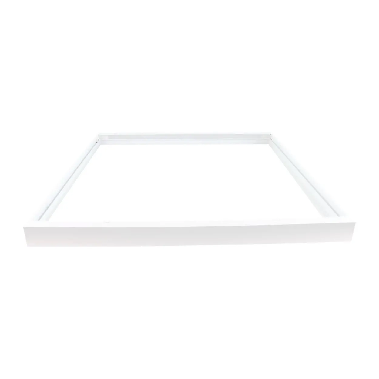 Aufbaurahmen für LED-Panel 62x62 cm, steckbar, weiß