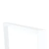 Aufbaurahmen für LED-Panel 120x30 cm, steckbar, weiß