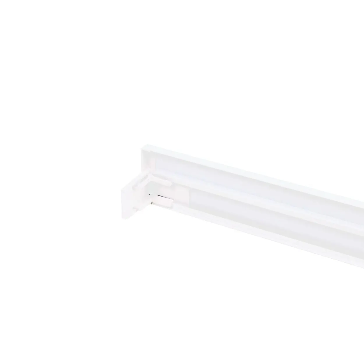Aufbaurahmen für LED-Panel 120x30 cm, steckbar, weiß