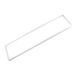 Aufbaurahmen für LED-Panel 120x30 cm, steckbar, weiß