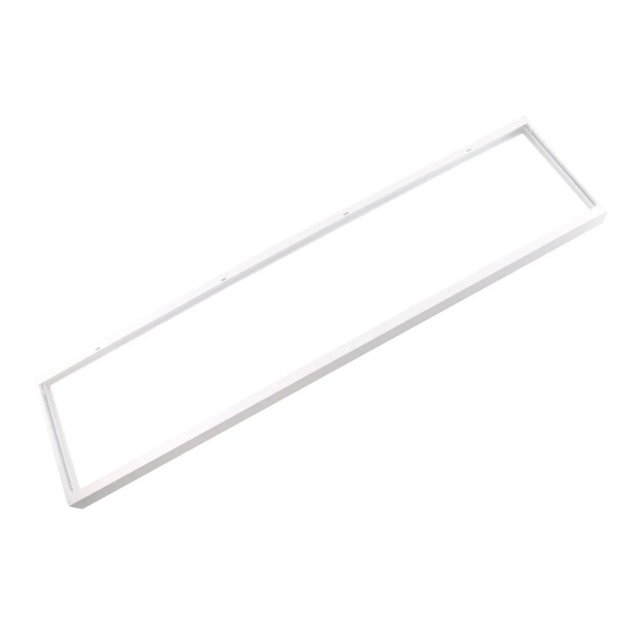 Aufbaurahmen für LED-Panel 120x30 cm, steckbar, weiß