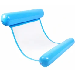 Aufblasbare Wasserhängematte 120 × 70 cm mit Netz
