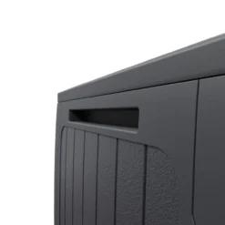 Auflagenbox Board Plus Anthrazit 290L Rollen
