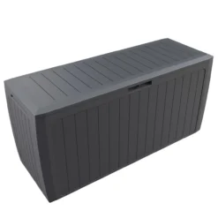 Auflagenbox Board Plus Anthrazit 290L Rollen