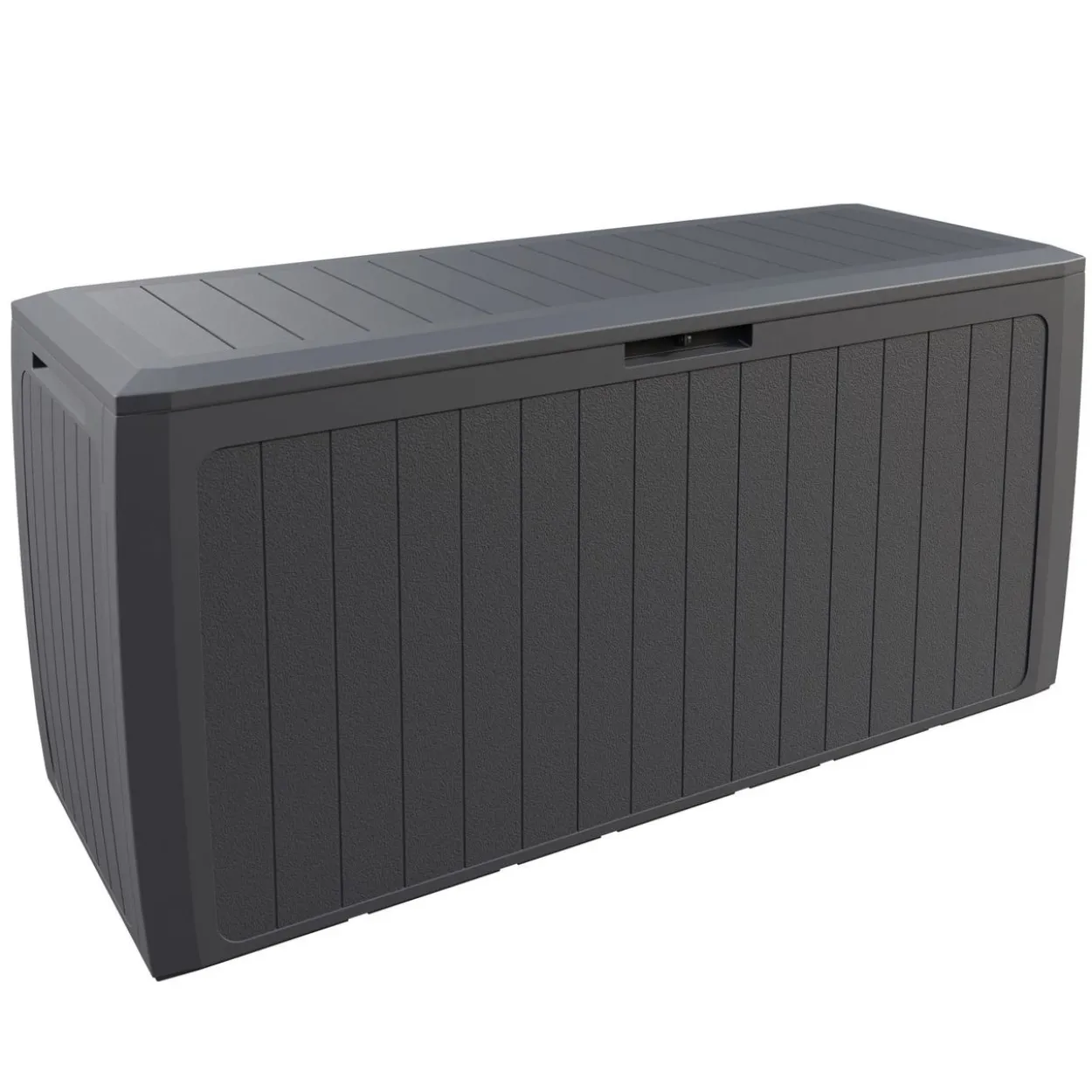 Auflagenbox Board Plus Anthrazit 290L Rollen