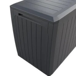 Auflagenbox Board Plus Anthrazit 290L Rollen