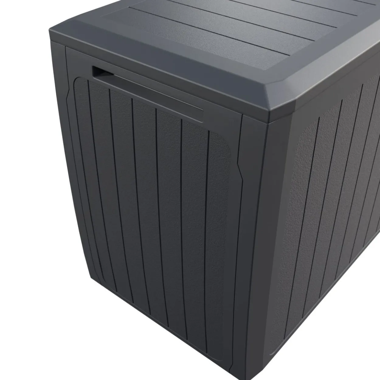 Auflagenbox Board Plus Anthrazit 290L Rollen