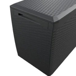 Auflagenbox Rato Plus Anthrazit 290L Rollen