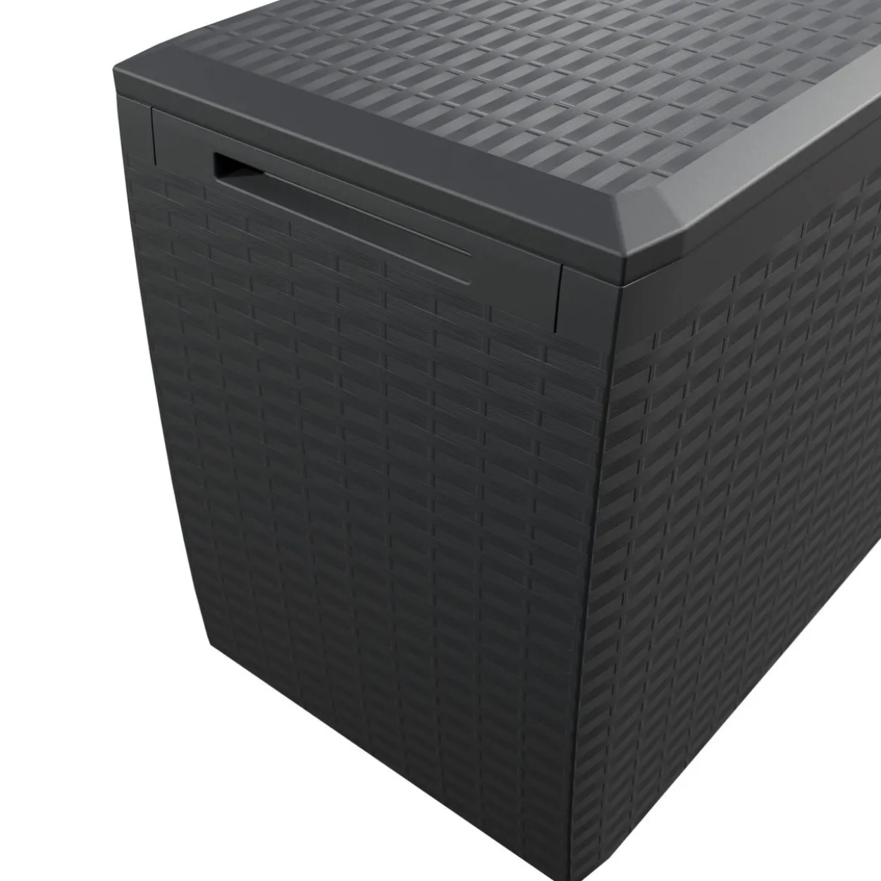 Auflagenbox Rato Plus Anthrazit 290L Rollen