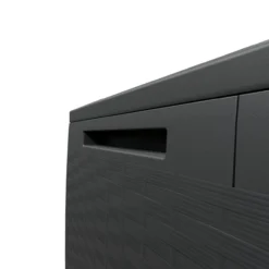 Auflagenbox Rato Plus Anthrazit 290L Rollen