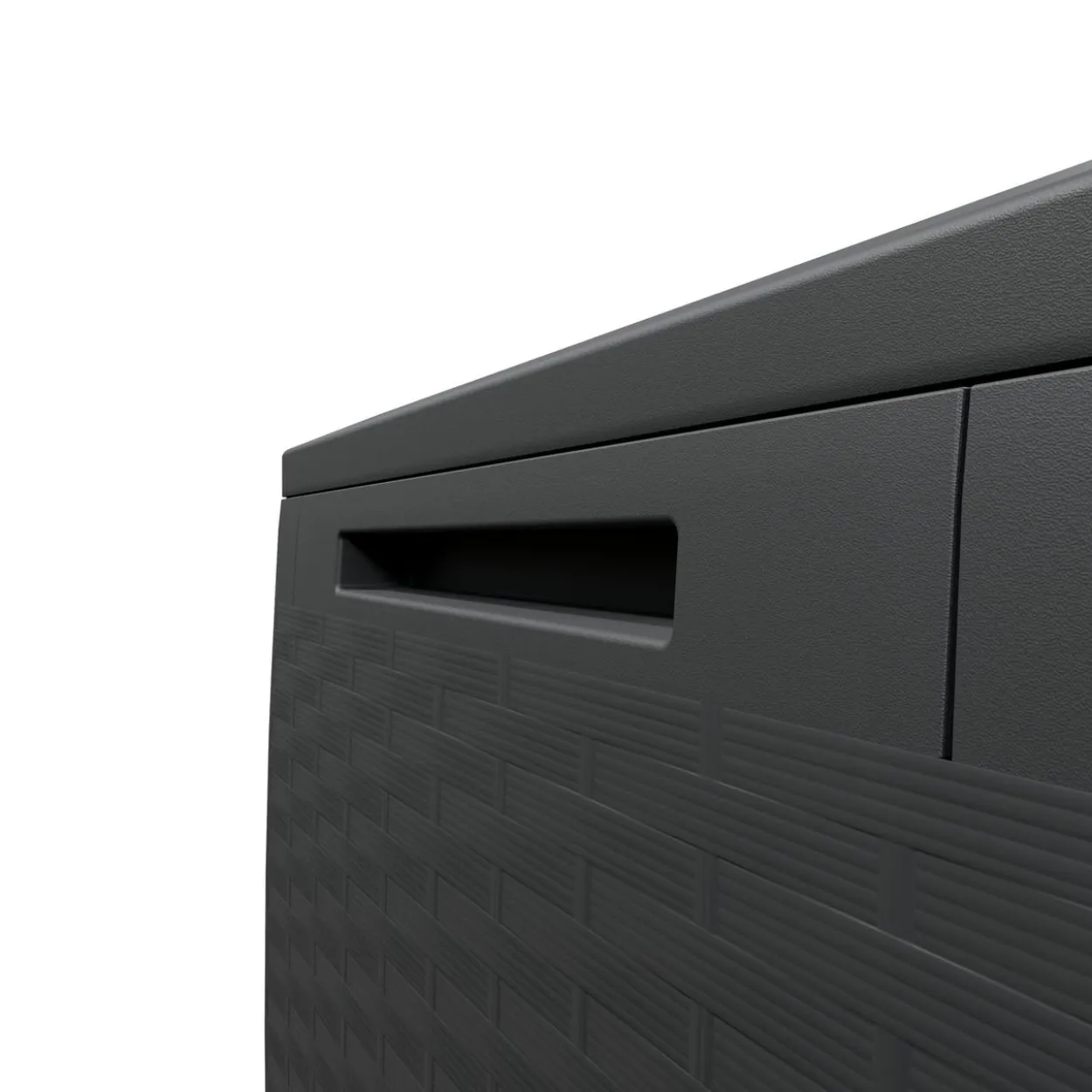 Auflagenbox Rato Plus Anthrazit 290L Rollen