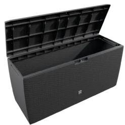 Auflagenbox Rato Plus Anthrazit 290L Rollen