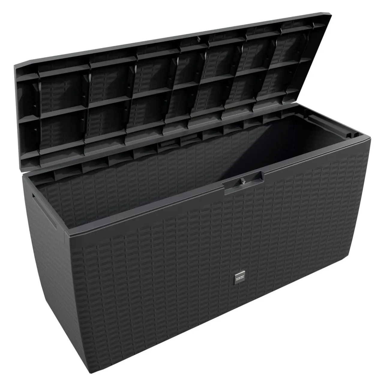 Auflagenbox Rato Plus Anthrazit 290L Rollen