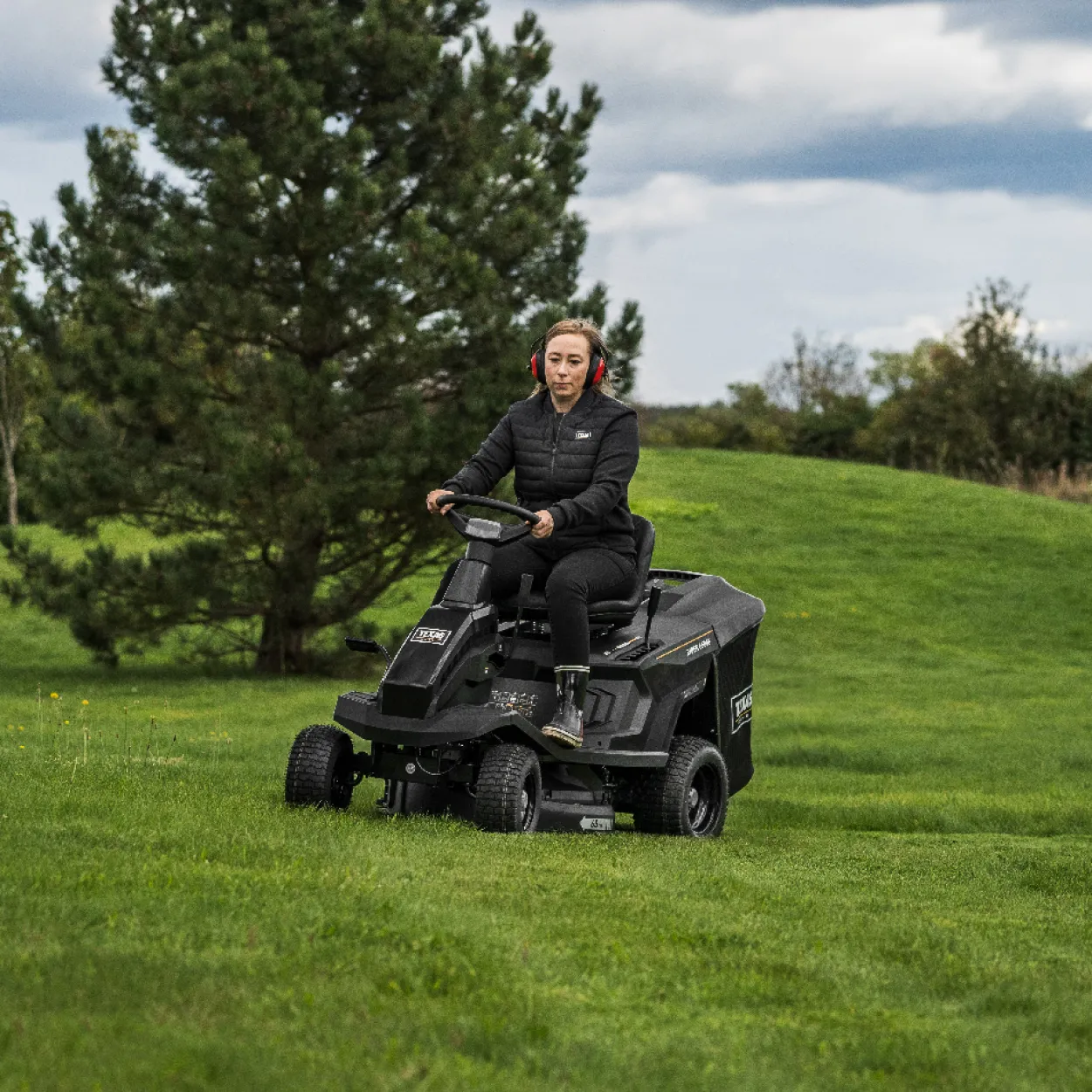 Aufsitzrasenmäher Rider 6500E