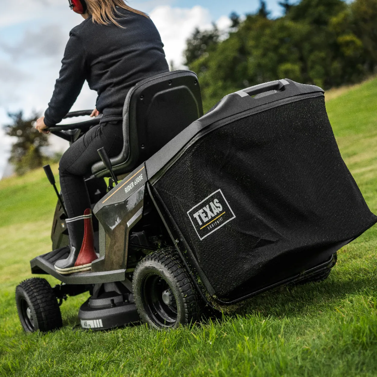 Aufsitzrasenmäher Rider 6500E