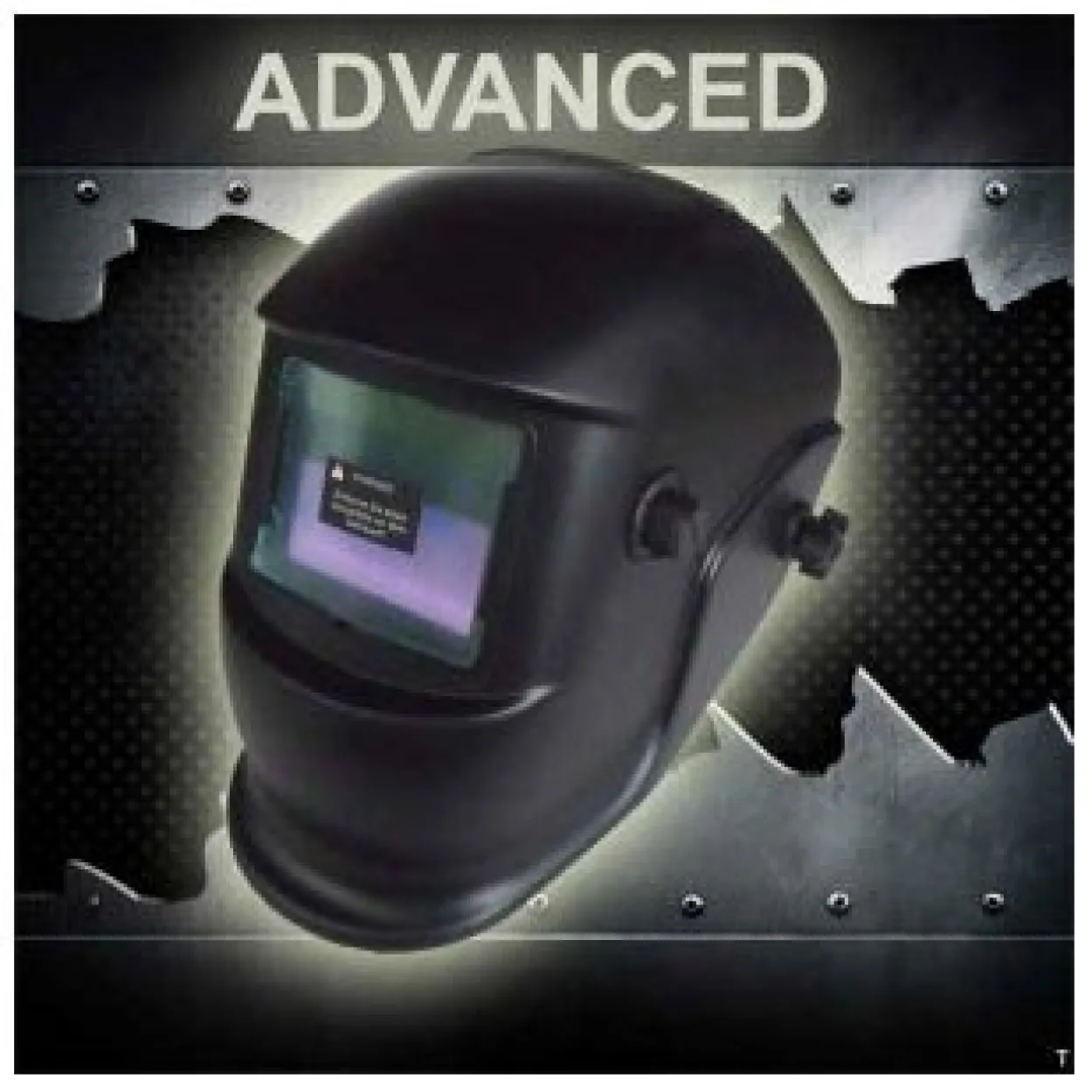 Automatik Schweißhelm Serie "Advanced", Black Shield