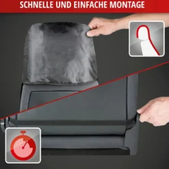 Autositzbezug Dirty Harry dunkelgrau