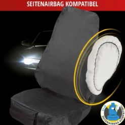 Autositzbezug Dirty Harry dunkelgrau