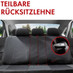 Autositzbezug Dundee schwarz-blau