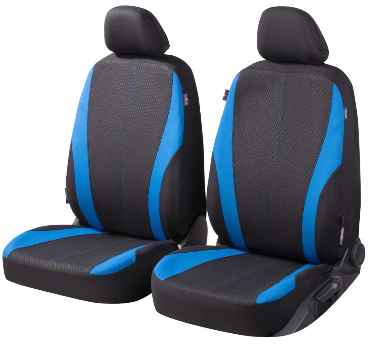 Autositzbezug Dundee schwarz-blau