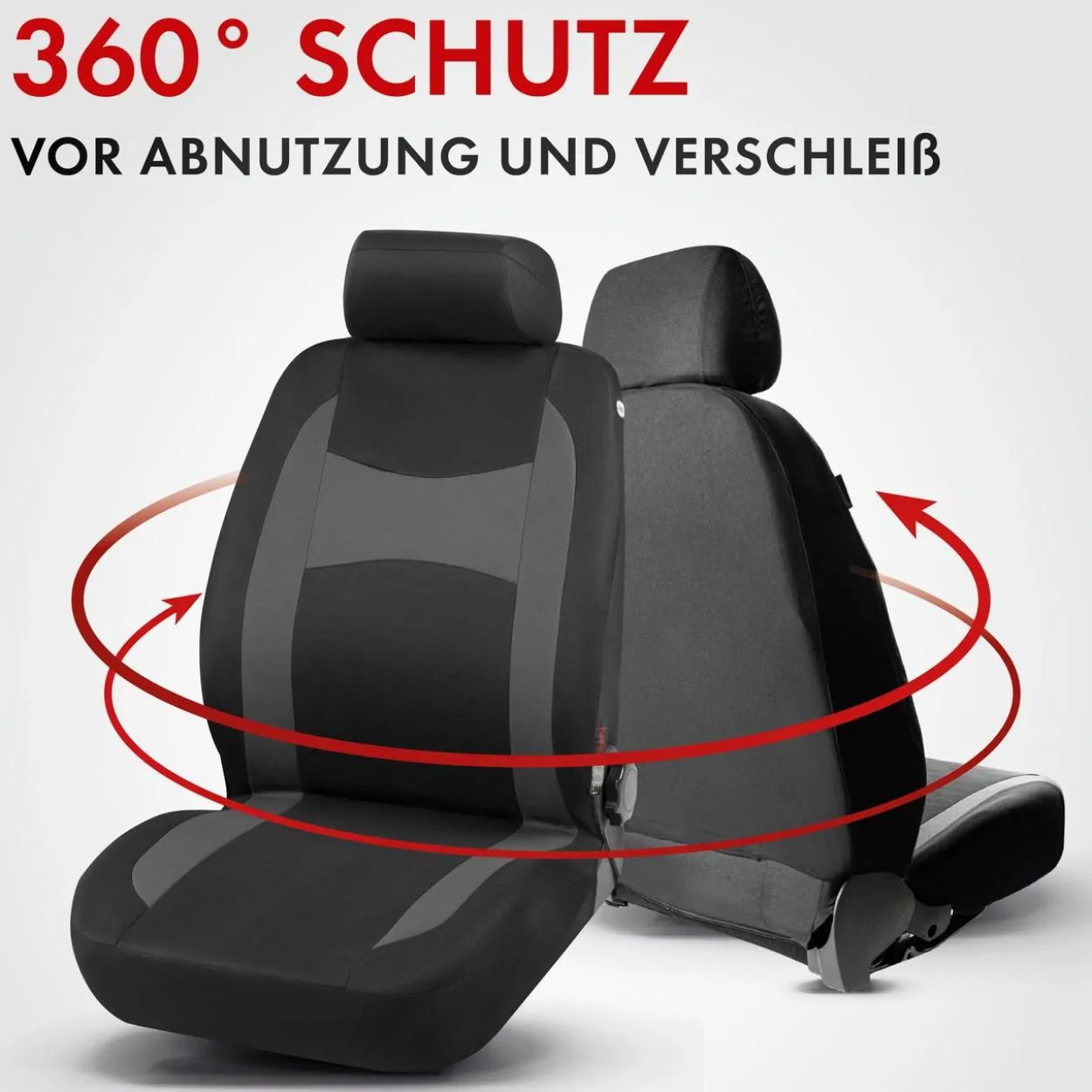 Autositzbezug Fairmont grau