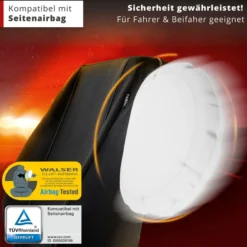 Autositzbezug Modulo schwarz