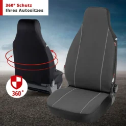 Autositzbezug Modulo schwarz