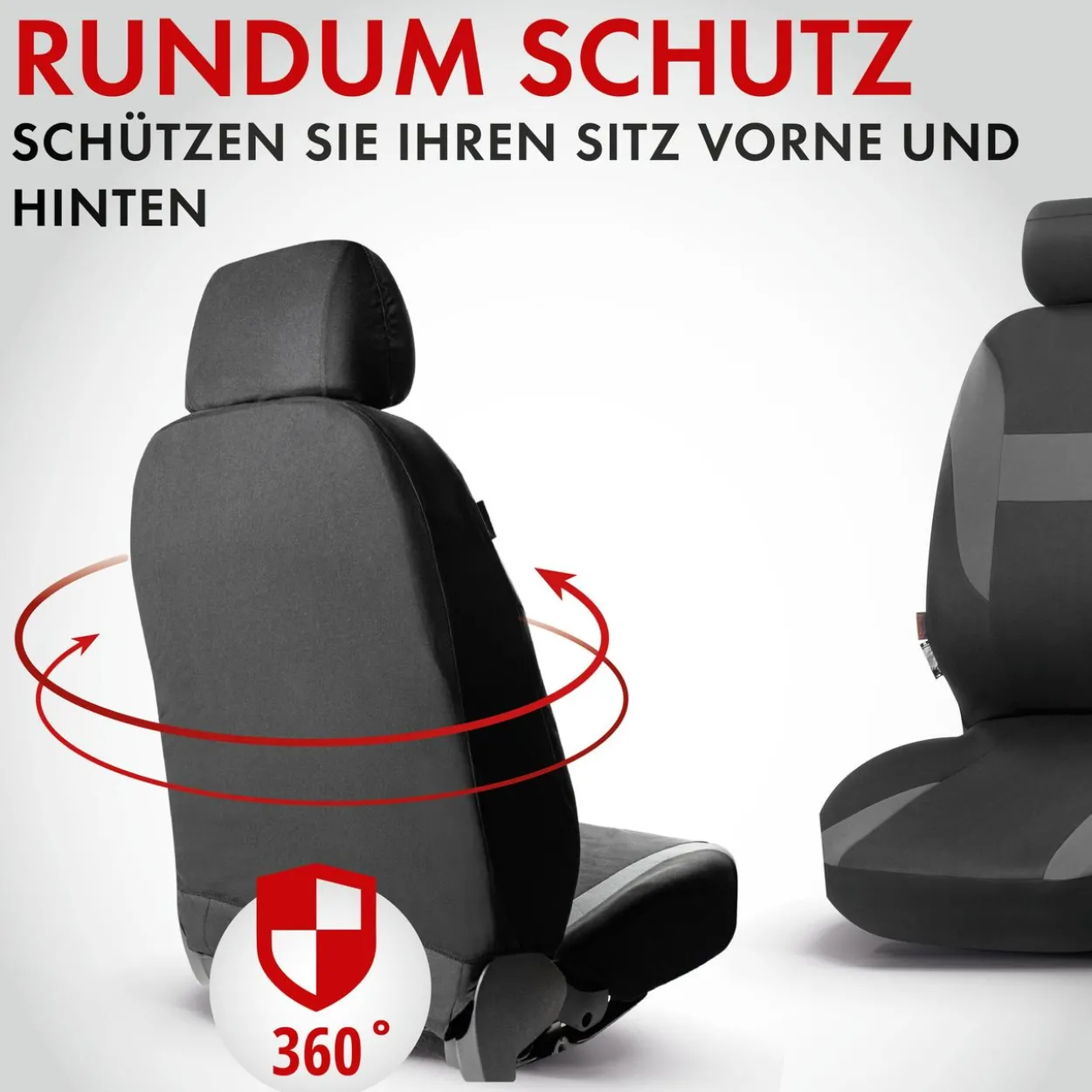 Autositzbezug Nampa grau