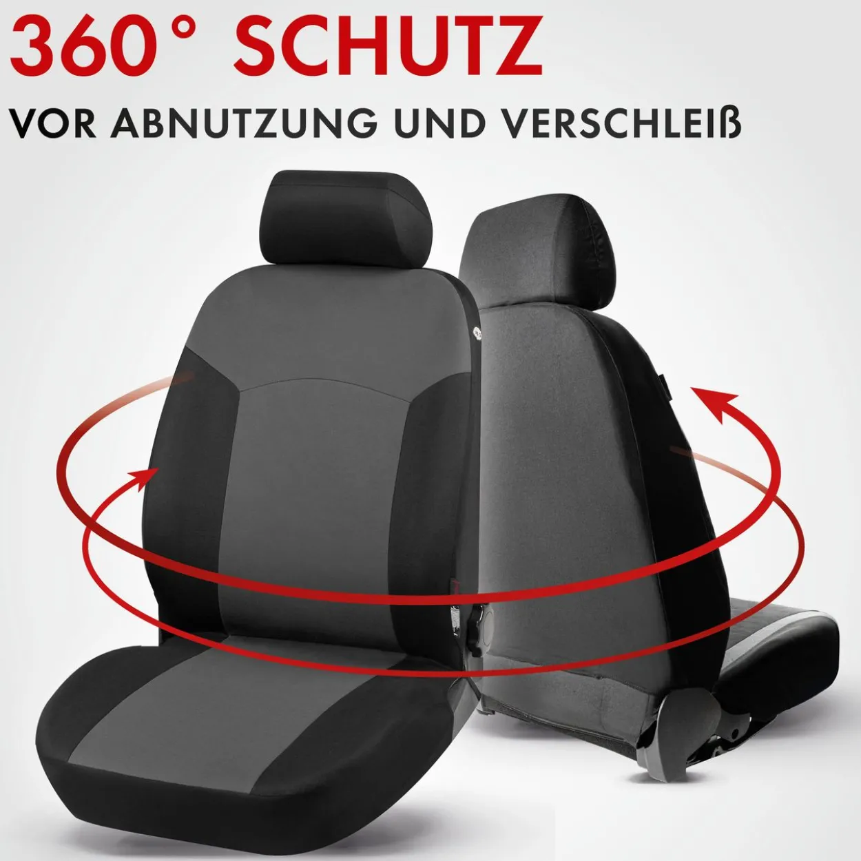 Autositzbezug Portland grau