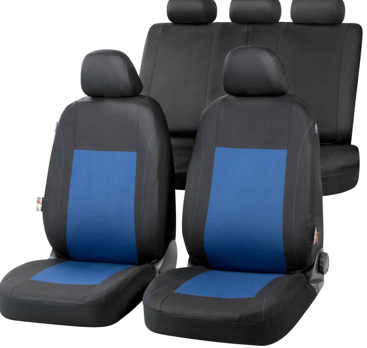 Autositzbezug Sandray grau-schwarz
