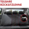 Autositzbezug Tratto schwarz