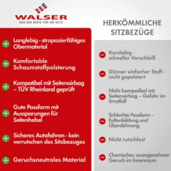 Autositzbezug Tratto schwarz