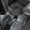 Autoteppich Matrix schwarz-grau