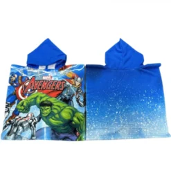 Avengers Badeponcho aus Microfaser mit kapuze für Kinder Hoody Towel