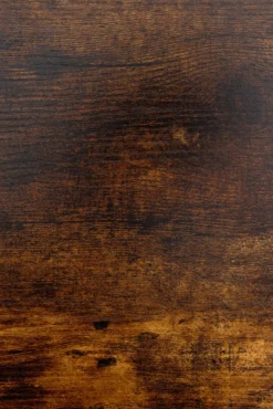 Aysmetrisches Wohnzimmerregal, stufenförmig, 6 Ebenen, ca. 80 x 40 x 175 cm - Braun