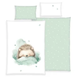 babybest Kleiner Igel "Made in Green" Größe 40x60 + 100x135 cm