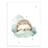 babybest Kleiner Igel Microfaserflausch-Decke Größe 75x100 cm