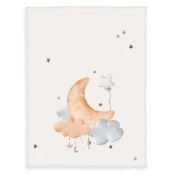 babybest Moon and Stars Decke Größe 75x100 cm