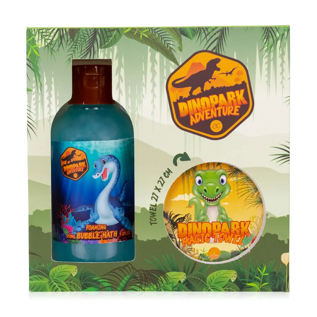 Badeset DINOPARK ADVENTURE in Geschenkbox