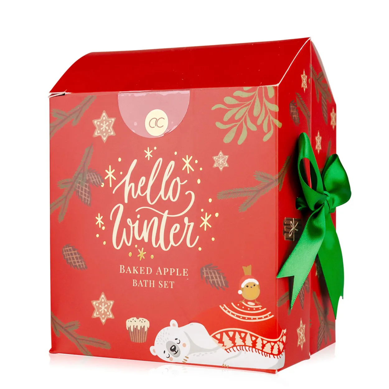 Badeset HELLO WINTER in Geschenkbox