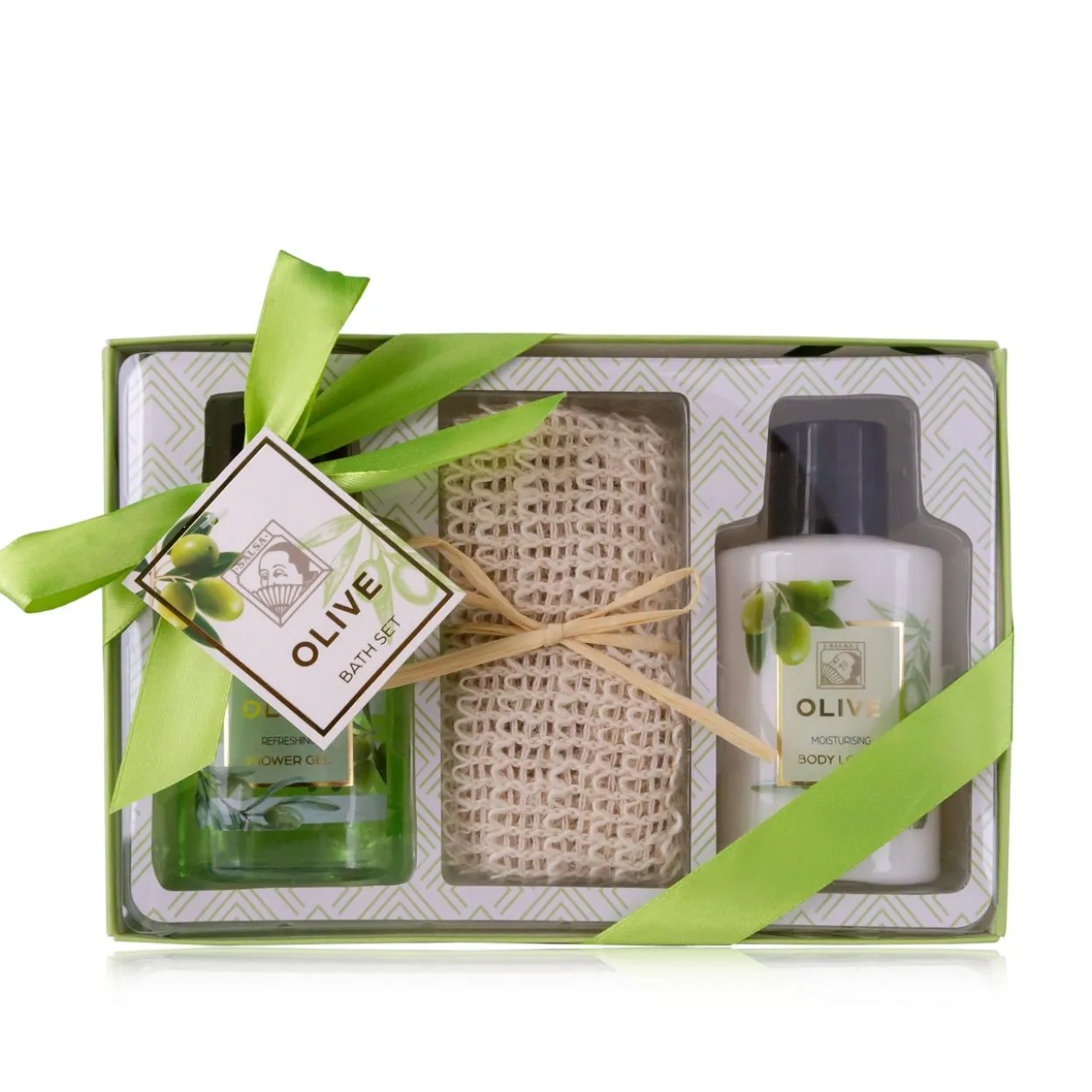 Badeset OLIVE in Geschenkbox