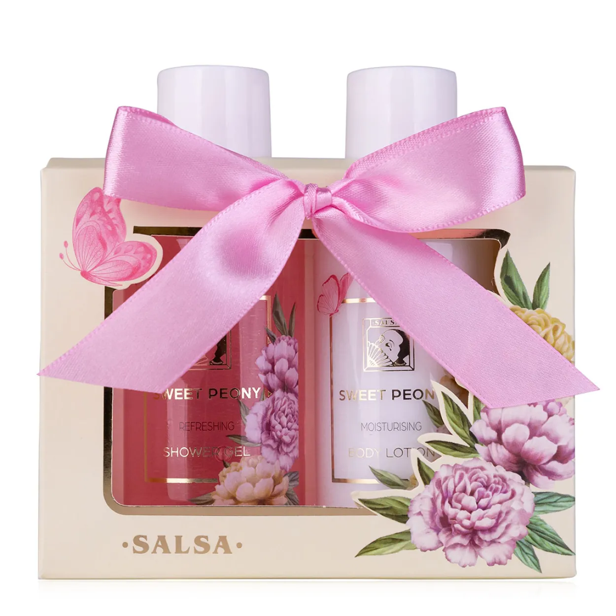 Badeset SWEET PEONY in Geschenkbox